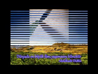 Abdulkadir Duru Sözleri 2