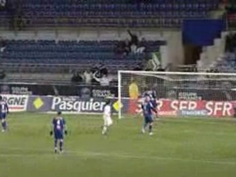 Bastos 2ème but RC Strasbourg / Lyon coupe de france 2010