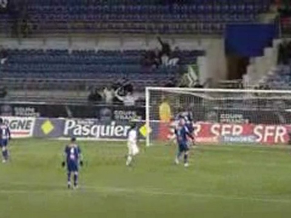 Bastos 2ème but  RC Strasbourg / Lyon coupe de france 2010