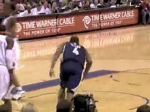 NBA Sam Young anticipates the steal and reverse flushes down