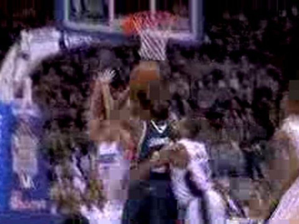 NBA Dwight Howard denies Joe Johnson with a big block on the