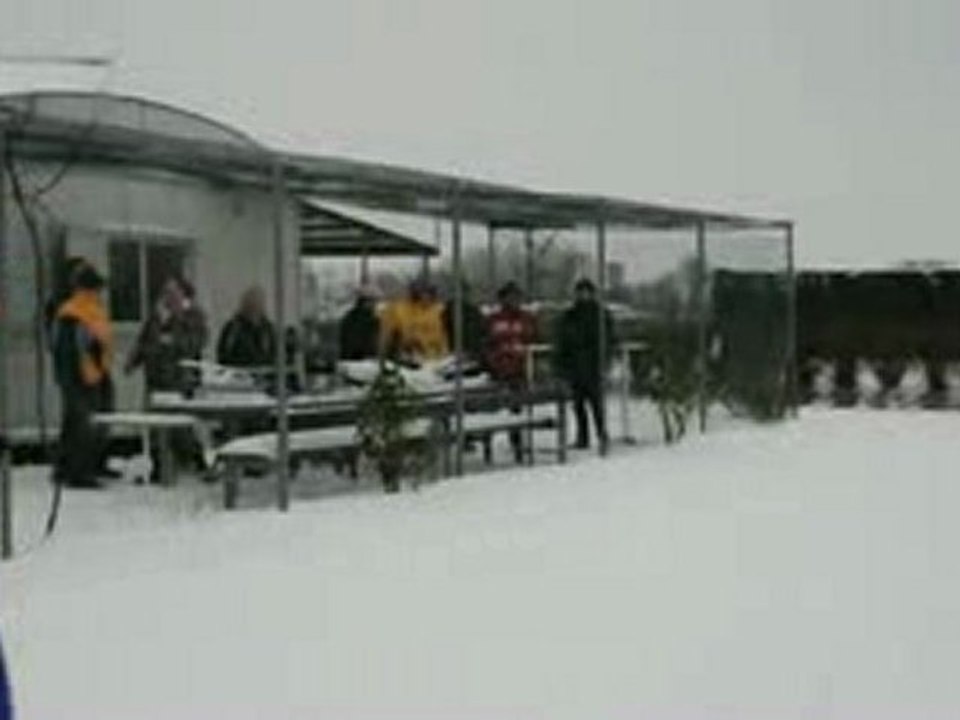 Gam sous la neige
