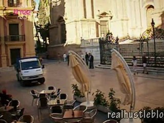 The Real Hustle - Camera grab from scooter