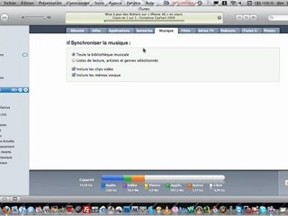 Ajouter une musique sur votre iPhone via iTunes