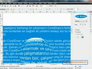 Corel Draw Kristal Küre Efekti