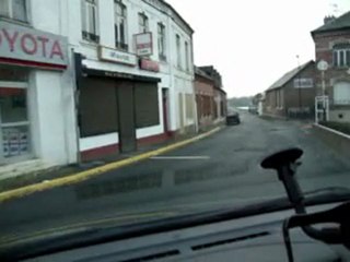 la SAMBRE à l'OISE d' ETREUX à HANNAPPES