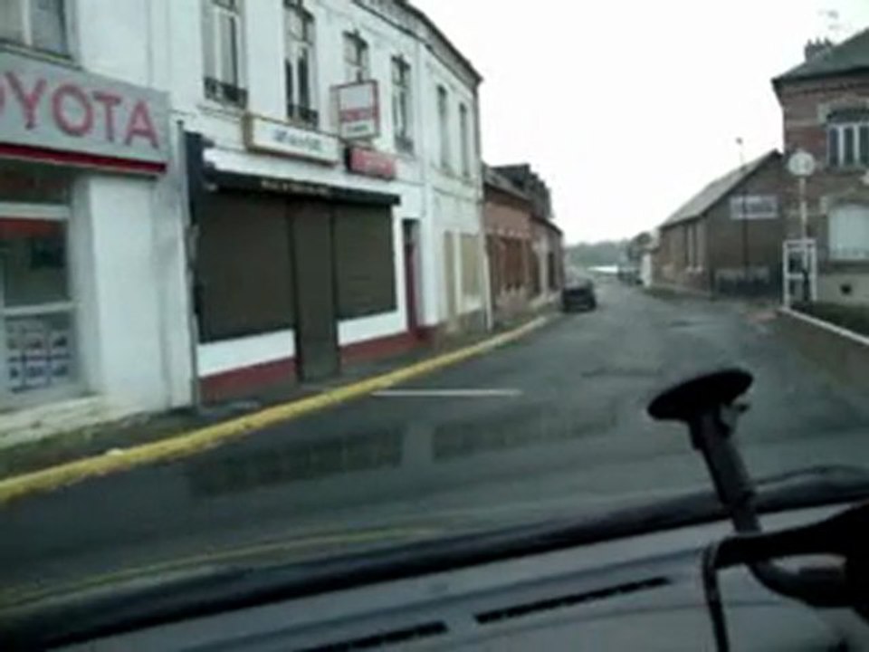 la SAMBRE à l'OISE d' ETREUX à HANNAPPES