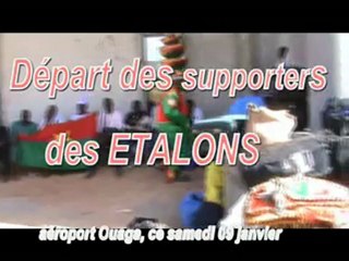 Départ des supporters des Etalons Pour la CAN 2010