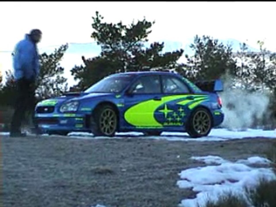 Essais Subaru Sarrazin col de Perty Partie 1