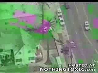 Poursuite ,crash et interpellation ,USA