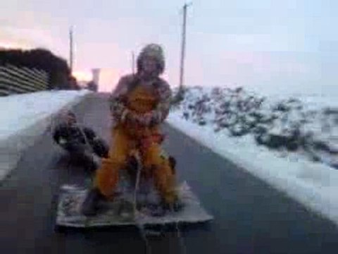 apres midi luge meme sans neige sa glisse