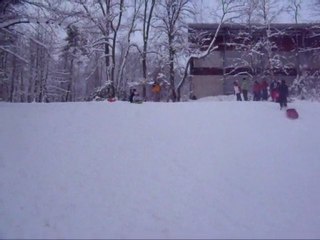 luge et ski  avec léa et julien
