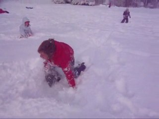 jeux dans la neige