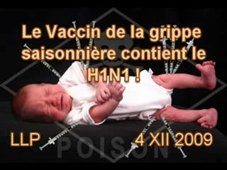 Grave : Le vaccin de la grippe contient du porc
