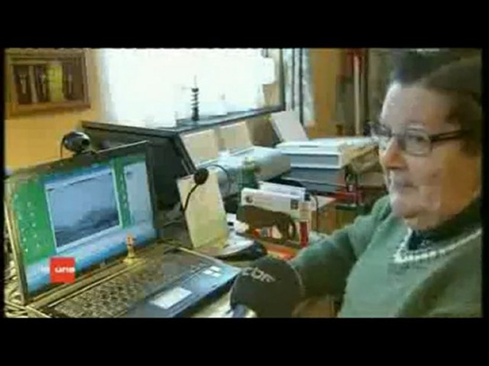 Max (meteobelgique.be) au JT RTBF 19h30 du 10 janvier 2010 !