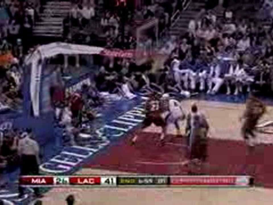 NBA Dorell Wright hustles back to block Mardy Collins dunk a