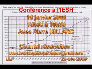 Conférences Paris et Bruxelles Janvier 2010 - LLP