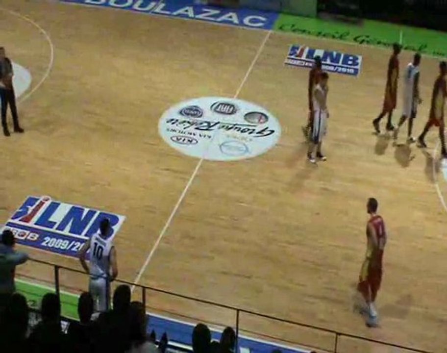 1ere mi-temps BBD-Saint Vallier