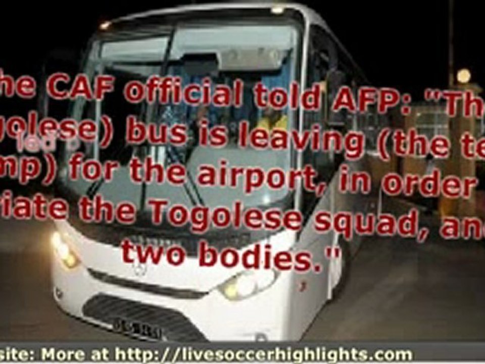 CAF confirm Togo exit from African Nations Cup