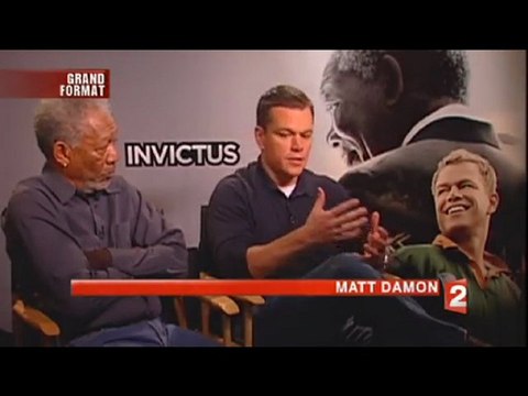 Journal France 2 - Reportage sur Invictus de Clint Eastwood