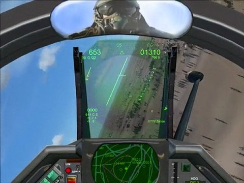 vol en mirage 2000 fsx