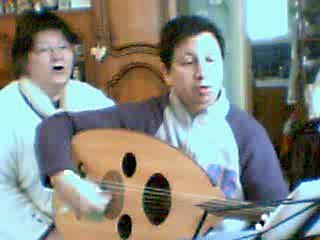 Chanson française " Mon anniversaire" à l'orientale