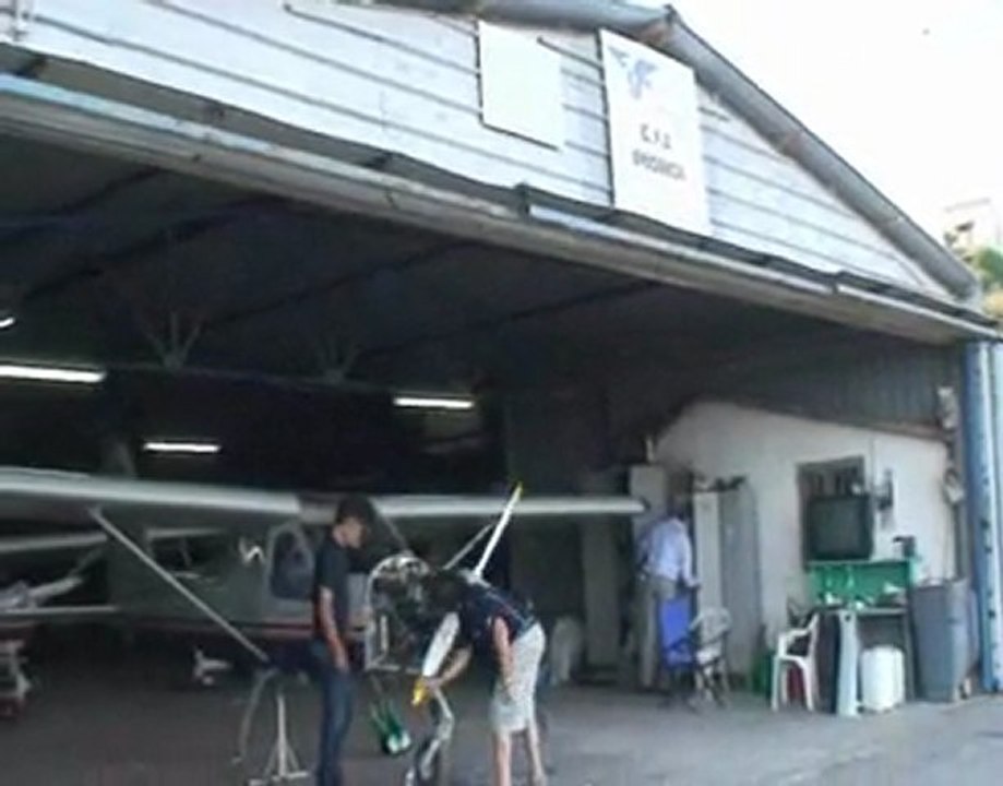 De Béziers à la Sicile en ULM Skylark