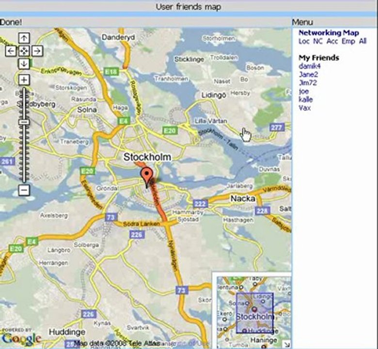 GOstudentGO Maps Friends Function