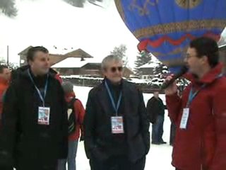 L'hommage de Praz-sur-Arly à Claude Lelouch