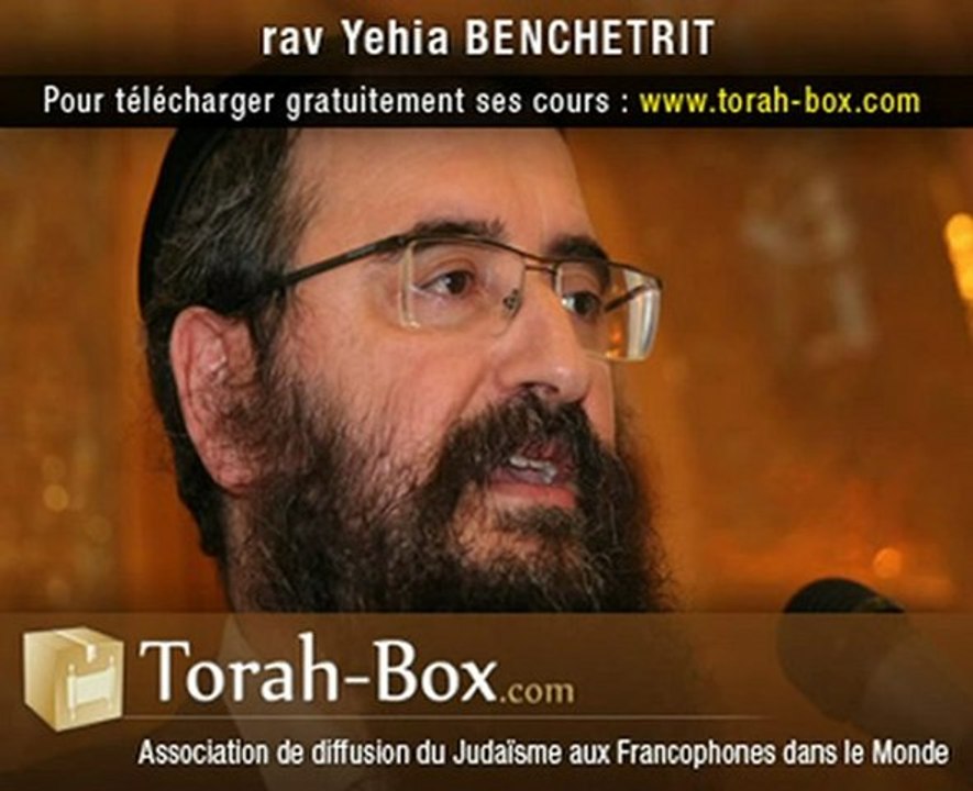 La Joie : un cours du Rav Benchetrit (Torah-Box.com)