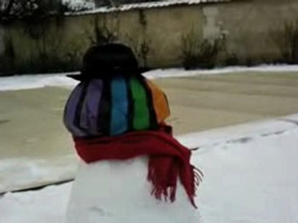Le bonhomme de neige d'Emma