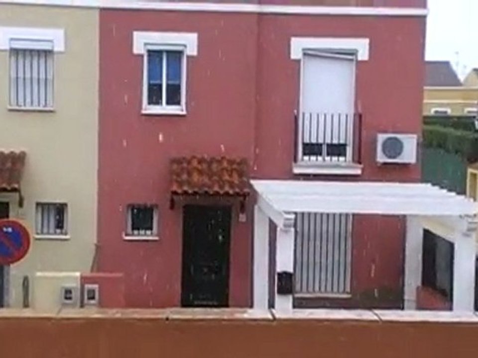 Nevada en Bormujos (Sevilla)