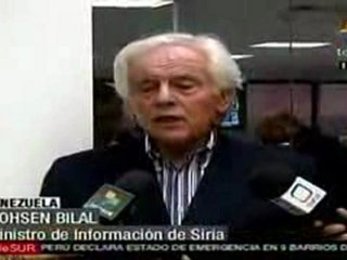 Bilal impulsa alianza informativa Venezuela-Siria
