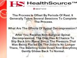 Back Pain Help Normal IL | How Does Spinal Decompression Wo