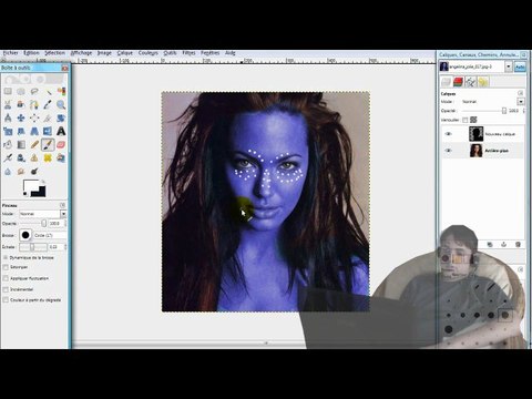 Tuto SPECIAL Créer un avatar sous gimp du film AVATAR