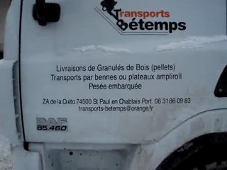 livraison de granulés de bois