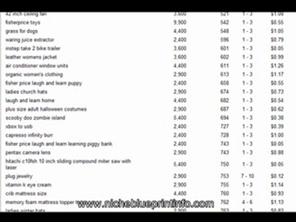 Niche Blueprint 2.0 Discover Niches