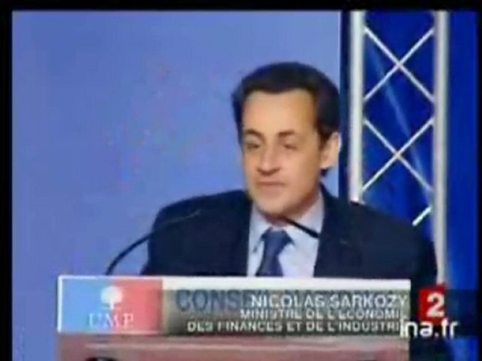 La parole de Sarkozy