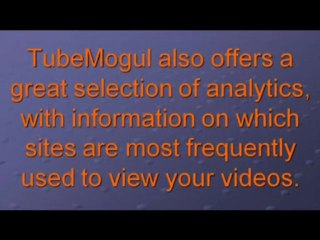 Video Analytics With YouTube and TubeMogul