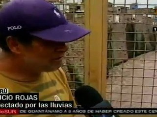 Lima, en riesgo por intensas lluvias
