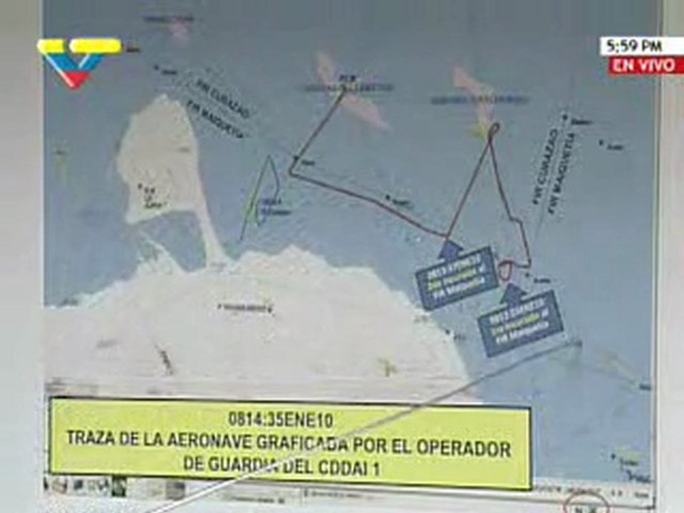 Gobierno venezolano difunde pruebas contundentes