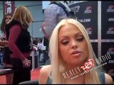 Jesse Jane at AVN Expo 2010 with Really Bad Radio