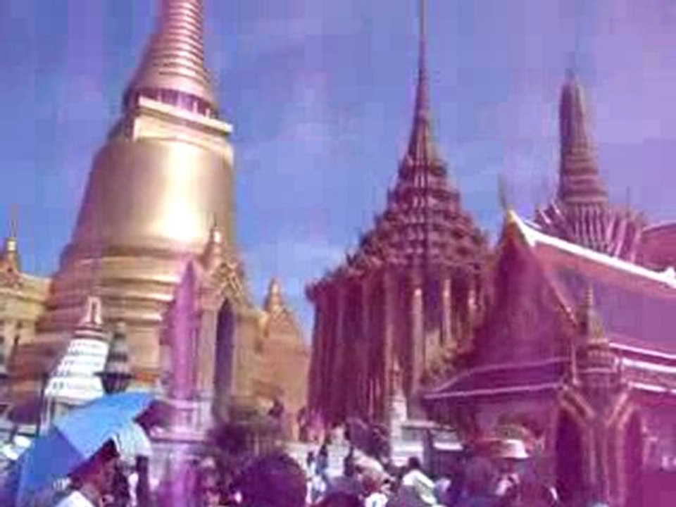 BKK le dimanche 20-12-09 au  Wat Phra Kaew  0'41