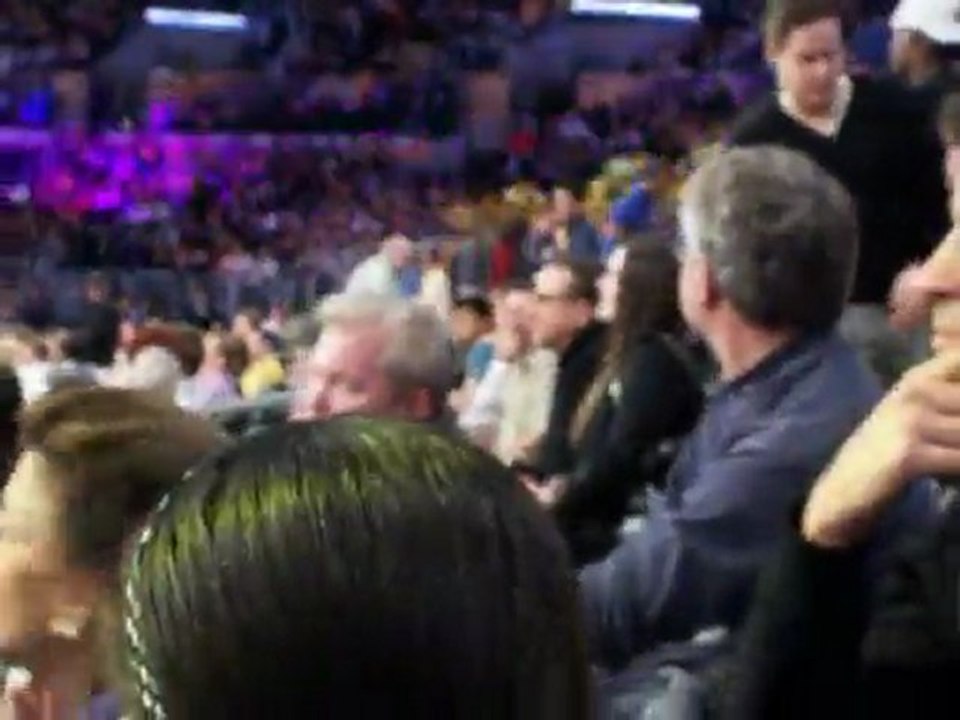 ANDY GARCIA au Match des Lakers - Staples Center