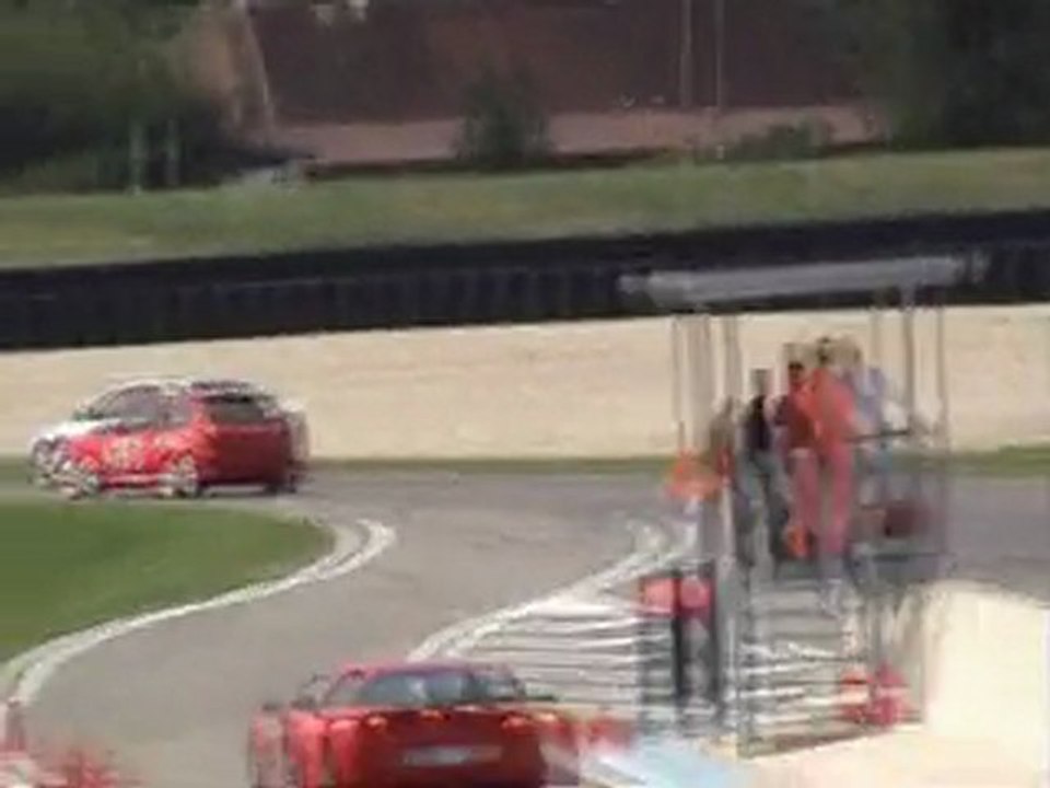 circuit de bresse fiesta rs turbo vs mitsubishi lancer evo