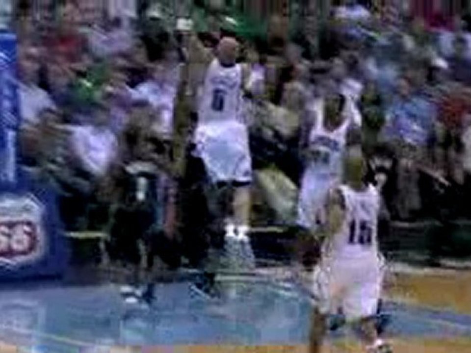 Carlos Boozer throws a nice little ball fake to freeze Udoni