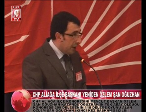 aliağa chp kongresi Haydar karaman konuşması