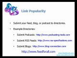 Search Engine Optimization for RSS Feeds