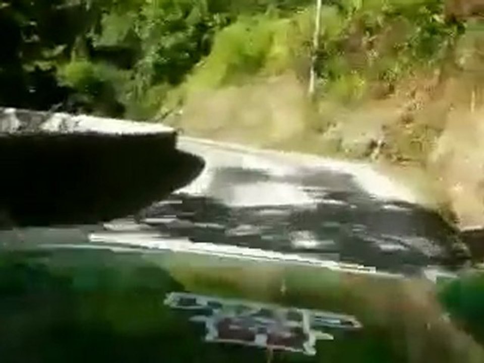 Triumph TR4 A IRS au Rallye Historique de l' Ardèche 2009