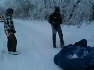 luge bouée derrière 4x4 Parti 1